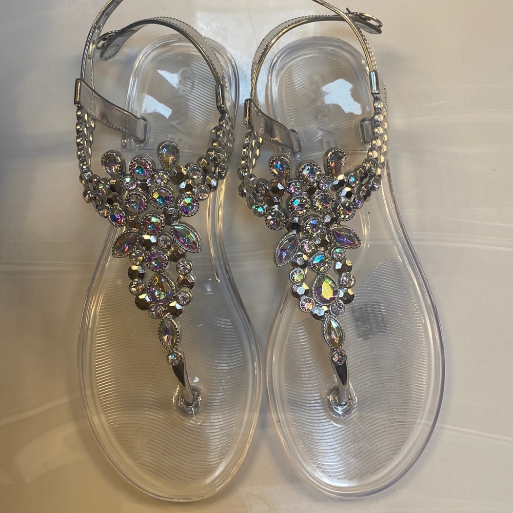 Size 8 Carvela bling sandals